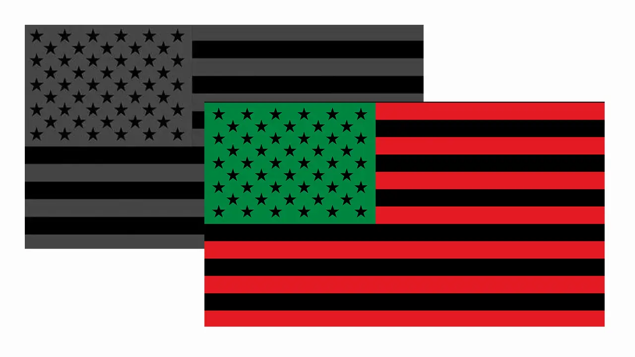 What Does The Black American Flag Mean? It Depends On Which One!